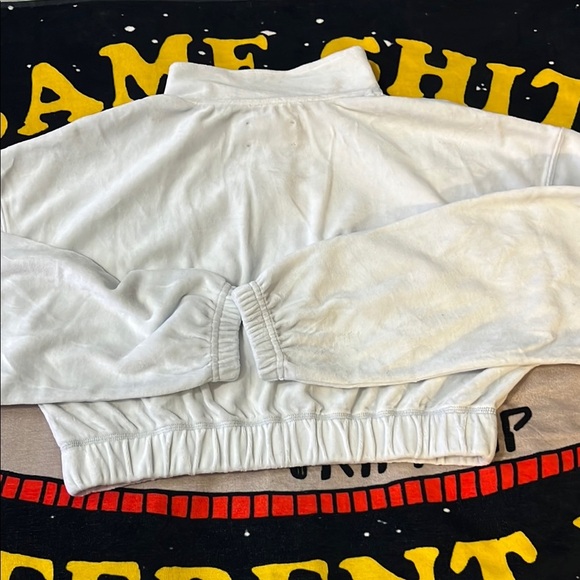 TALENTLESS WOMENS FULL ZIP TERRY CLOTH MOCK NECK - Picture 7 of 10